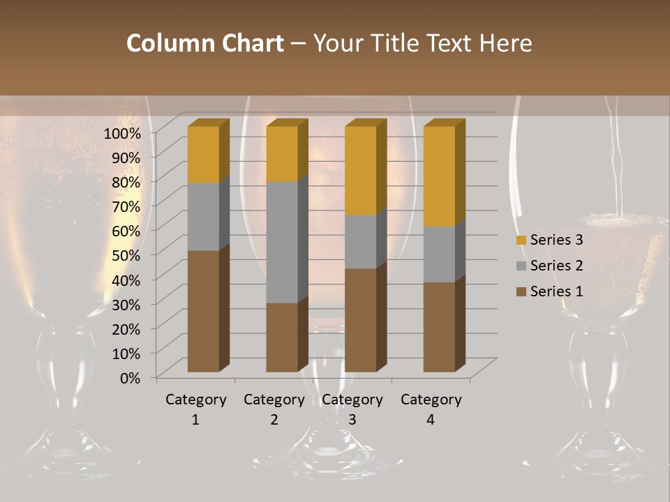 Drink Bar Foam PowerPoint Template