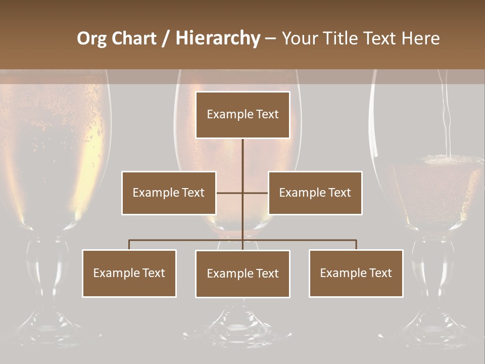 Drink Bar Foam PowerPoint Template
