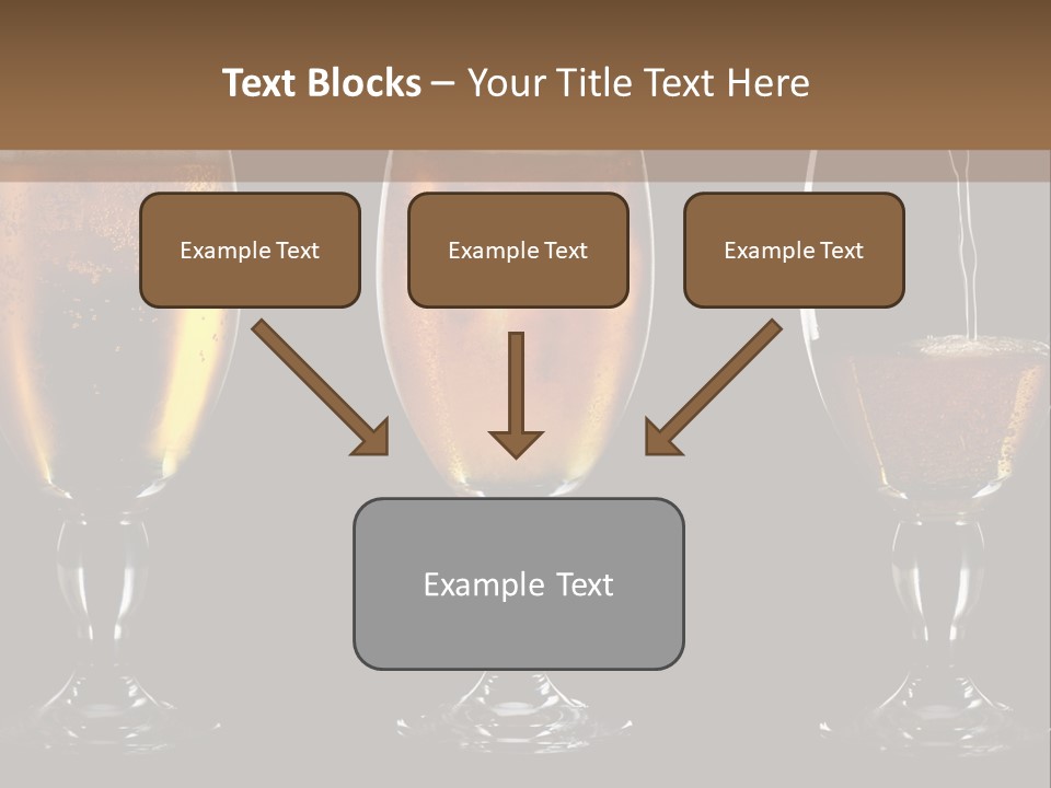 Drink Bar Foam PowerPoint Template