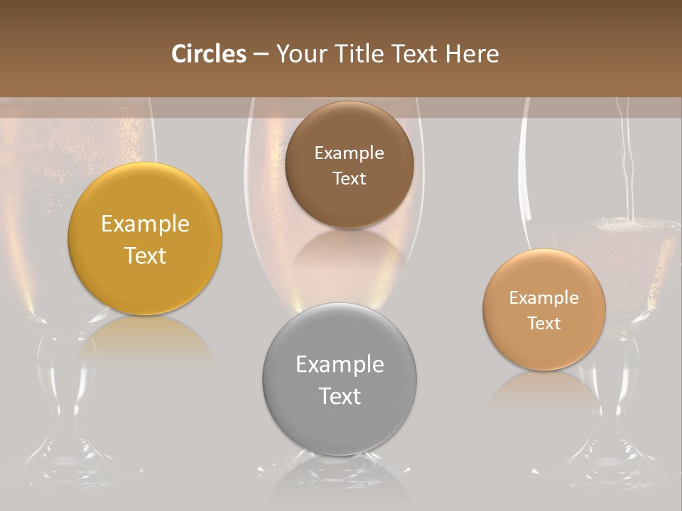 Drink Bar Foam PowerPoint Template