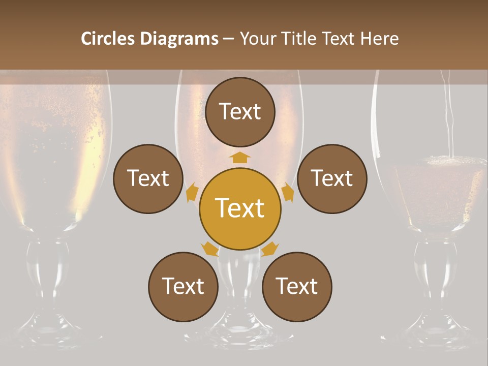 Drink Bar Foam PowerPoint Template