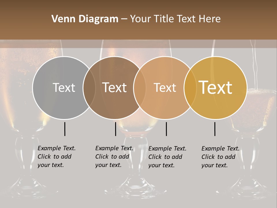 Drink Bar Foam PowerPoint Template