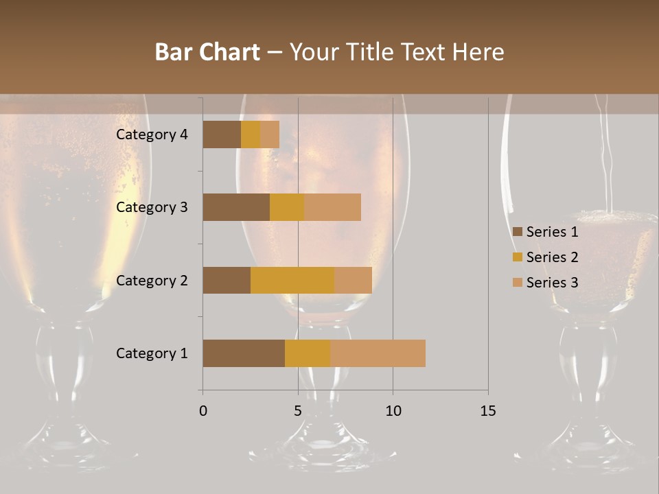 Drink Bar Foam PowerPoint Template
