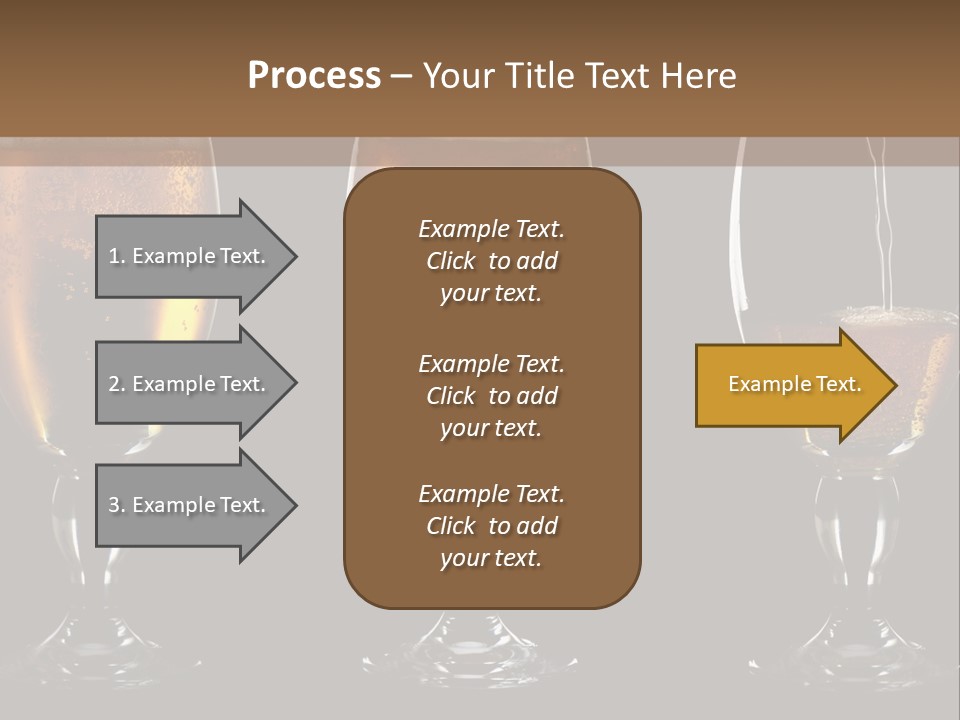 Drink Bar Foam PowerPoint Template