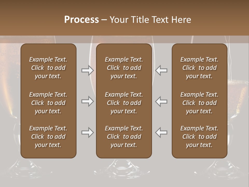 Drink Bar Foam PowerPoint Template