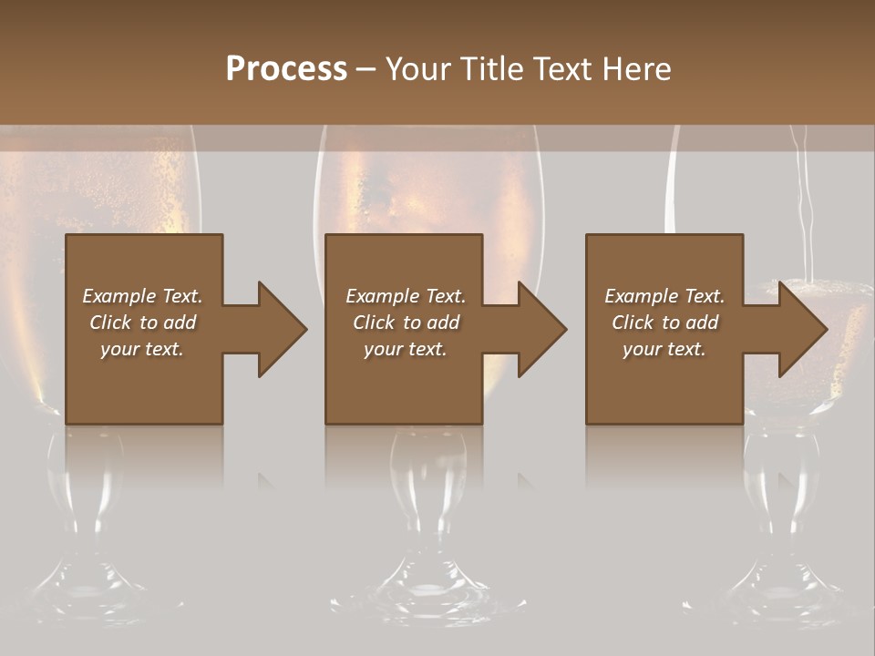 Drink Bar Foam PowerPoint Template