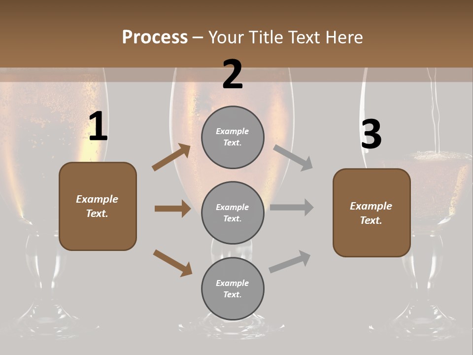 Drink Bar Foam PowerPoint Template