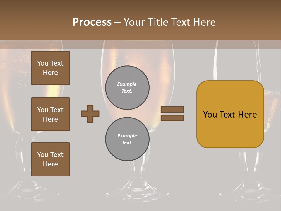 Drink Bar Foam PowerPoint Template