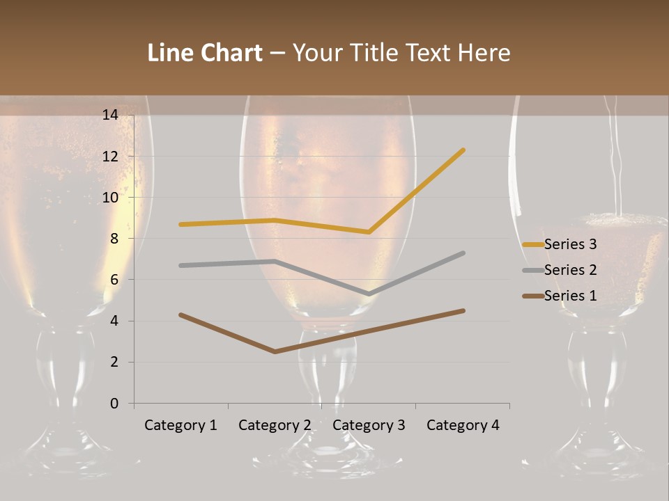 Drink Bar Foam PowerPoint Template