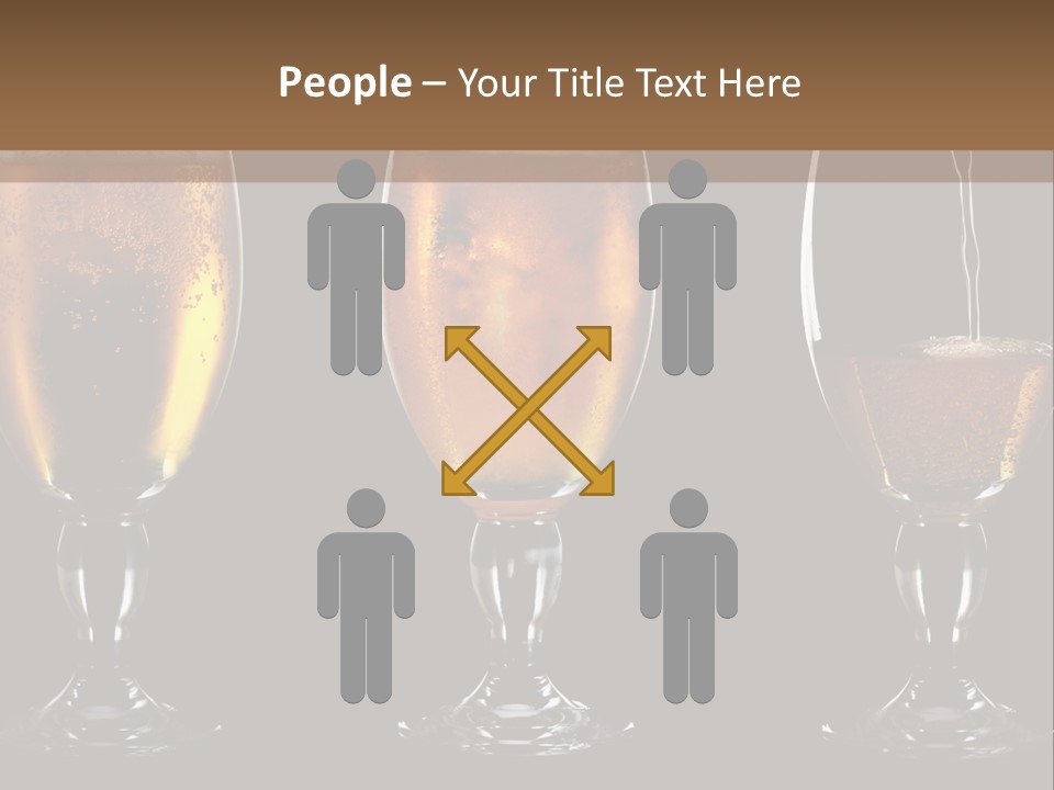 Drink Bar Foam PowerPoint Template