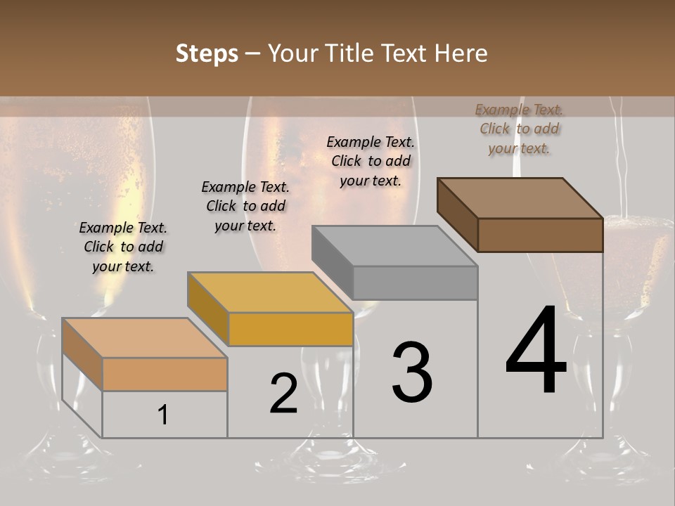 Drink Bar Foam PowerPoint Template