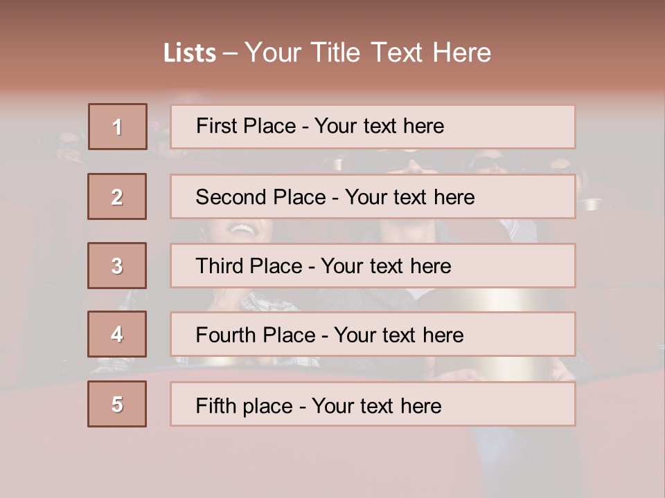 Enjoyment Spectator Comfortable PowerPoint Template