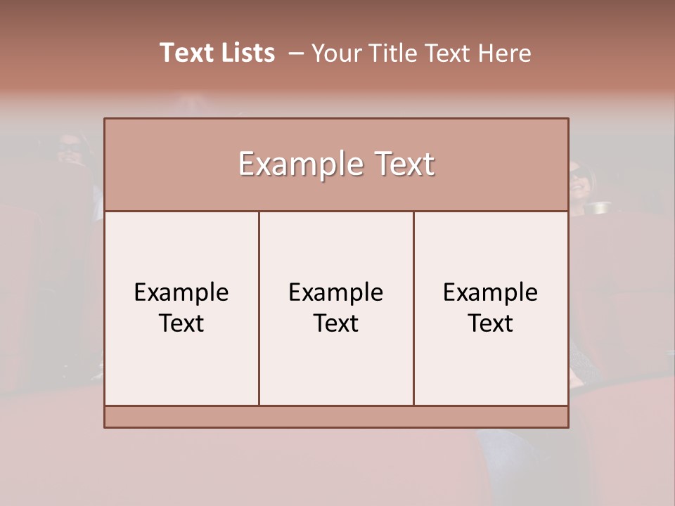 Enjoyment Spectator Comfortable PowerPoint Template