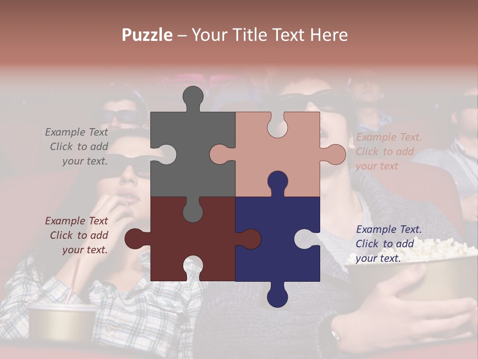 Black People Leisure PowerPoint Template
