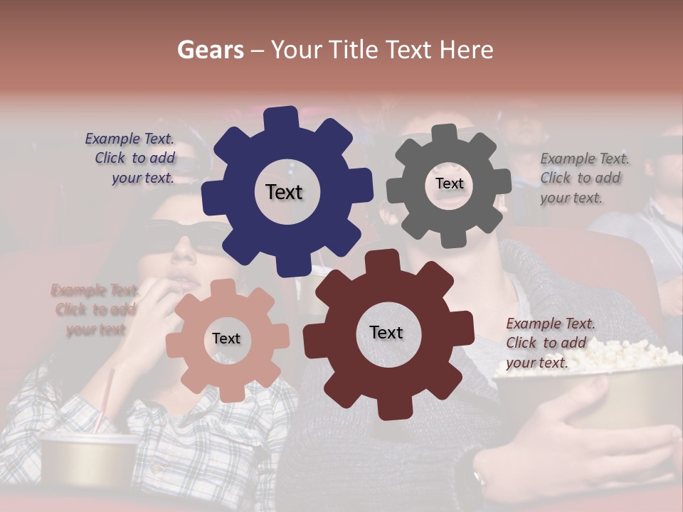 Black People Leisure PowerPoint Template