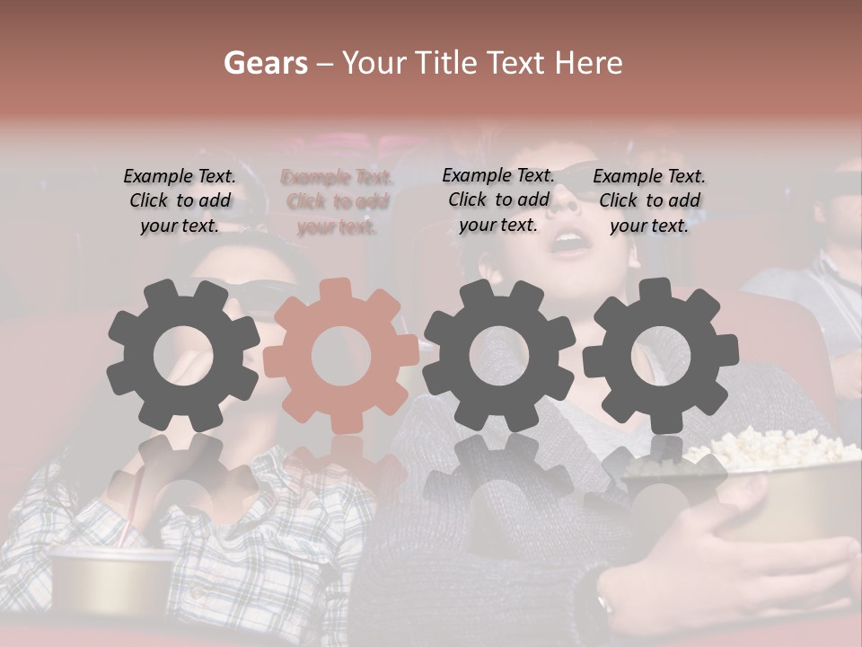 Black People Leisure PowerPoint Template