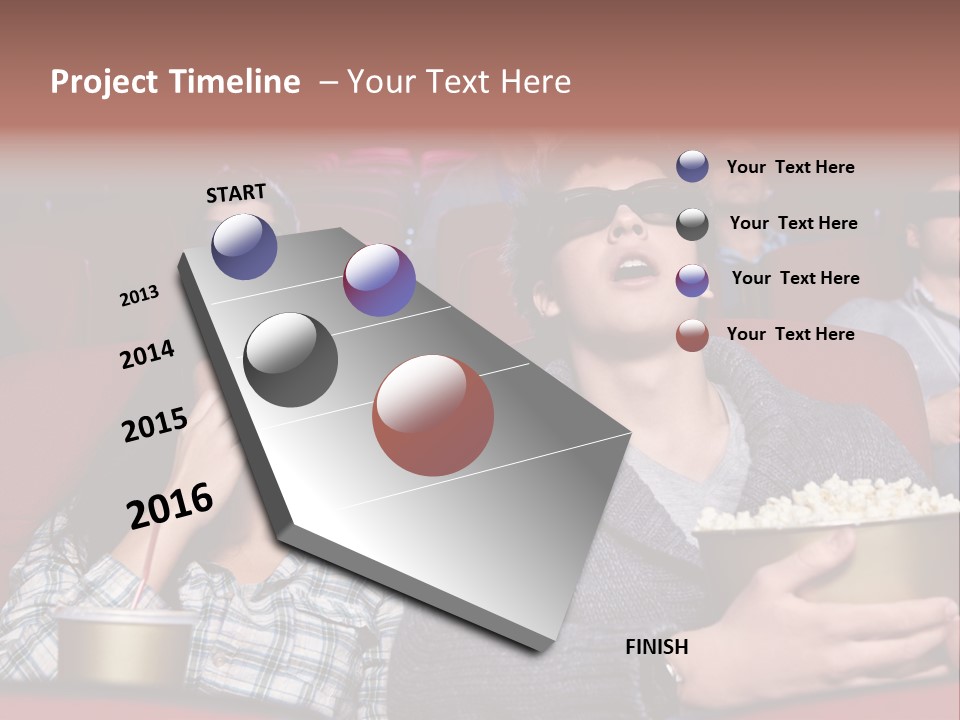 Black People Leisure PowerPoint Template