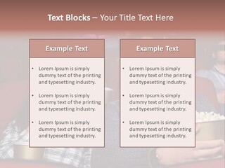 Black People Leisure PowerPoint Template