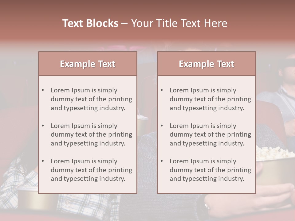 Black People Leisure PowerPoint Template