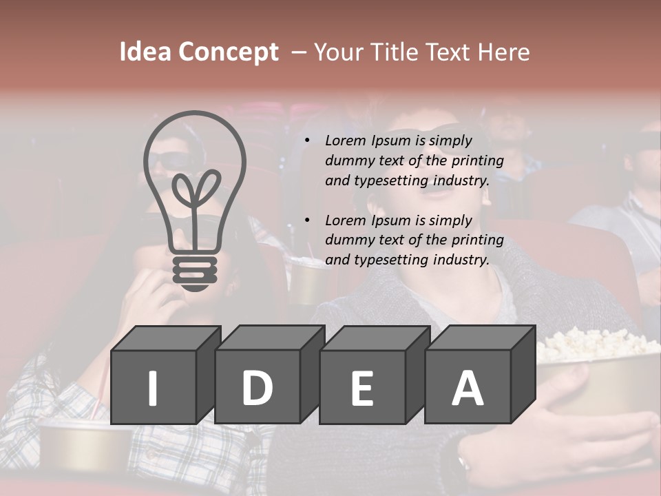 Black People Leisure PowerPoint Template