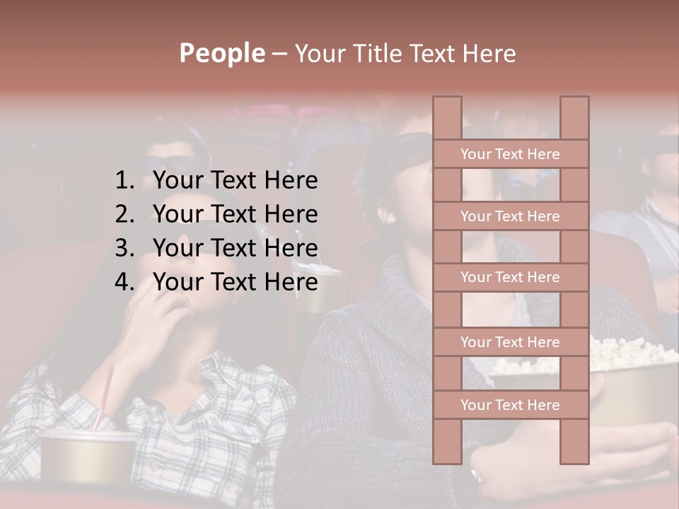 Black People Leisure PowerPoint Template