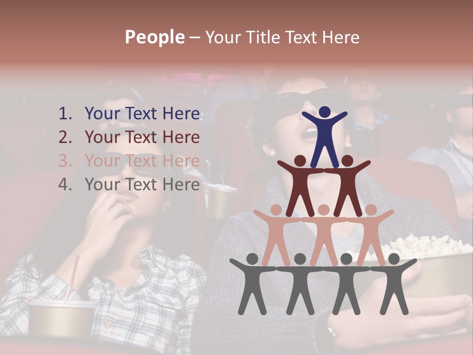 Black People Leisure PowerPoint Template