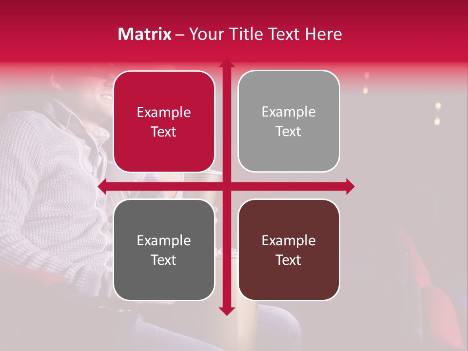 Enjoyment Comfortable Watching PowerPoint Template