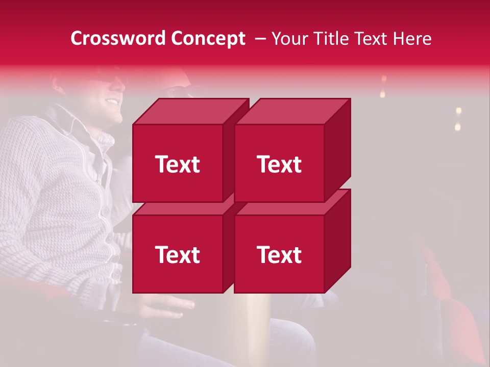 Enjoyment Comfortable Watching PowerPoint Template