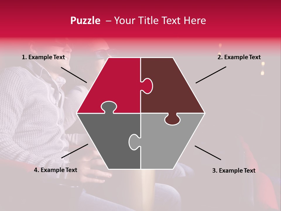 Enjoyment Comfortable Watching PowerPoint Template