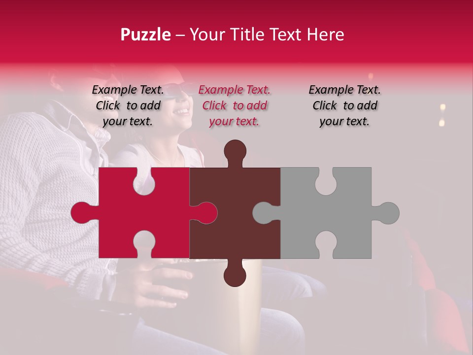 Enjoyment Comfortable Watching PowerPoint Template