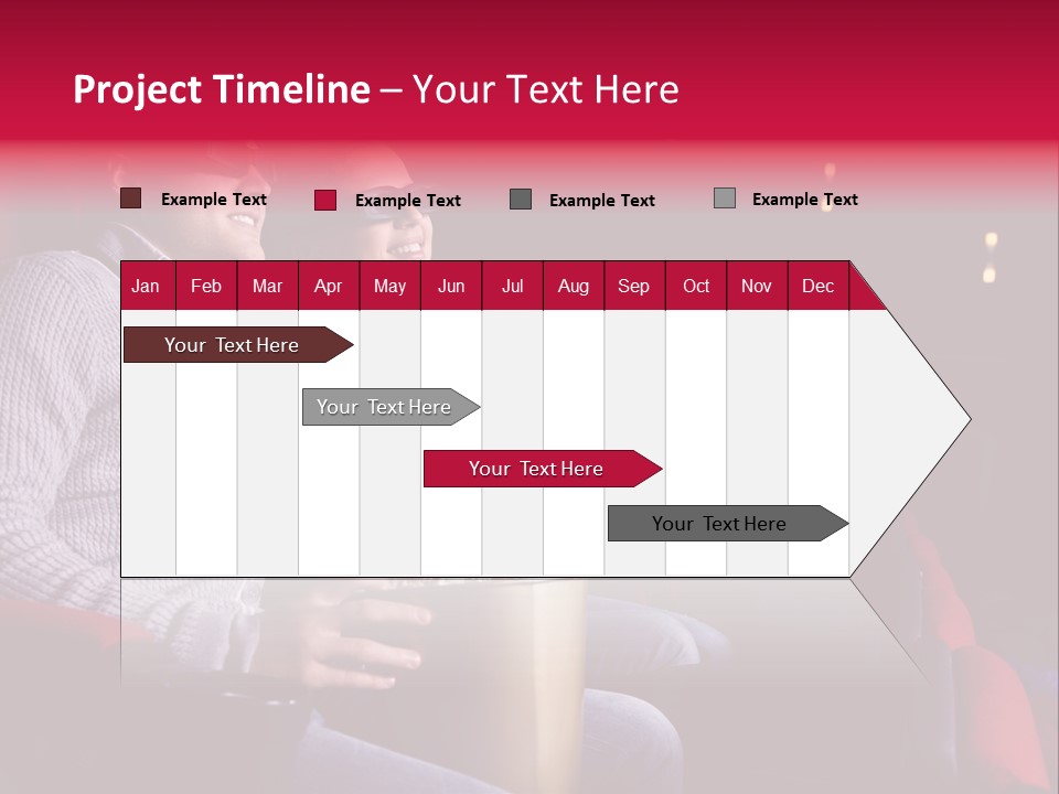 Enjoyment Comfortable Watching PowerPoint Template