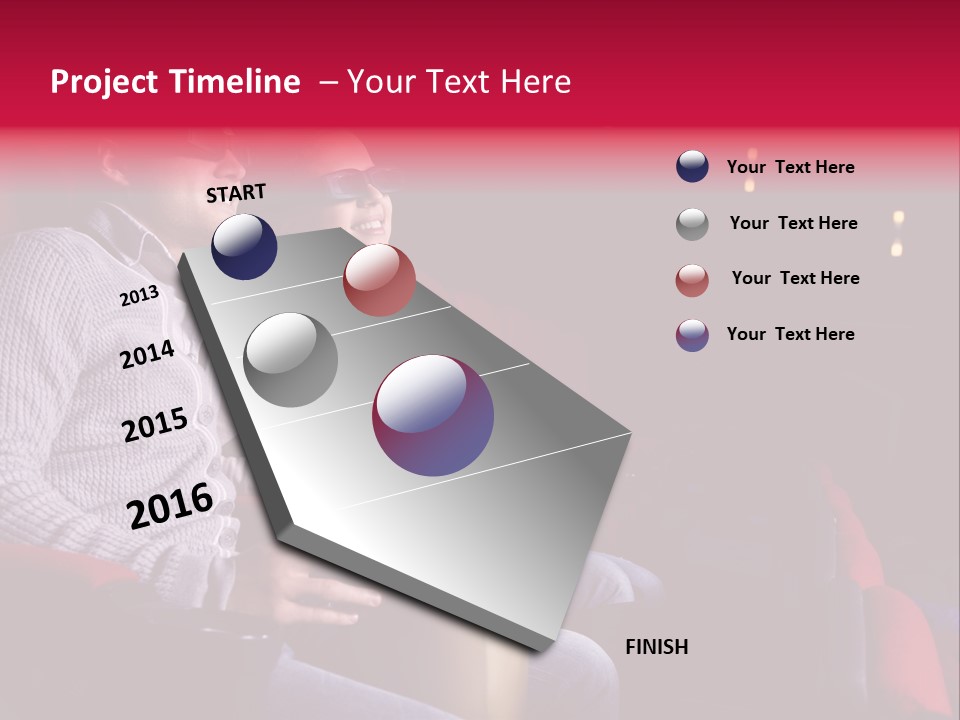 Enjoyment Comfortable Watching PowerPoint Template