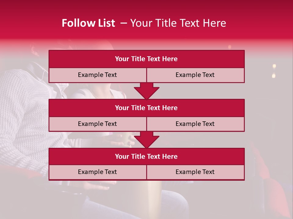 Enjoyment Comfortable Watching PowerPoint Template