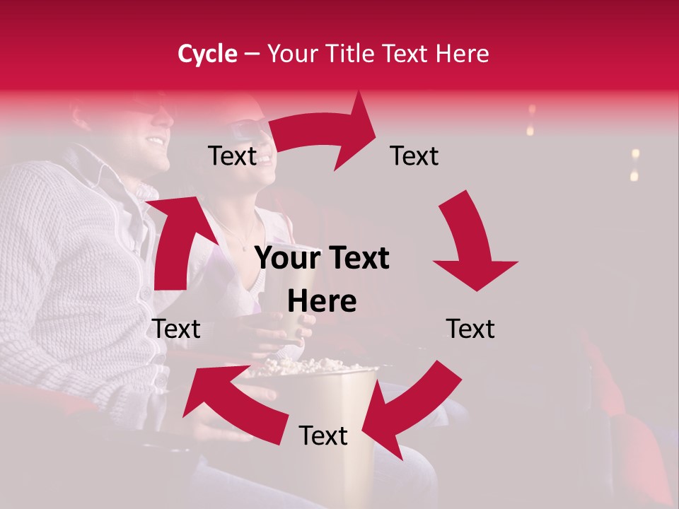 Enjoyment Comfortable Watching PowerPoint Template