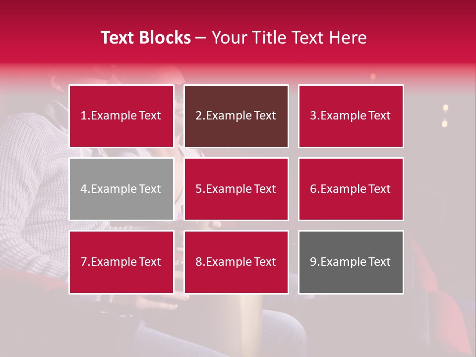 Enjoyment Comfortable Watching PowerPoint Template