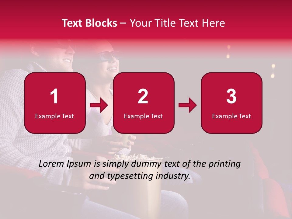 Enjoyment Comfortable Watching PowerPoint Template