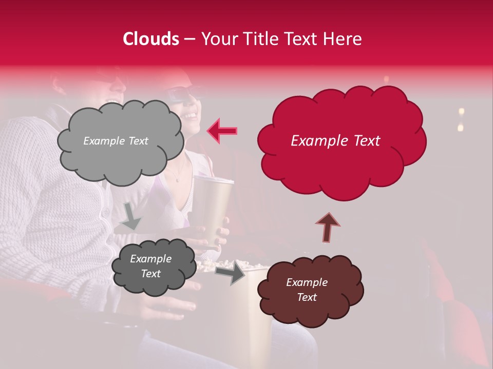 Enjoyment Comfortable Watching PowerPoint Template