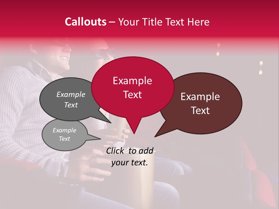 Enjoyment Comfortable Watching PowerPoint Template