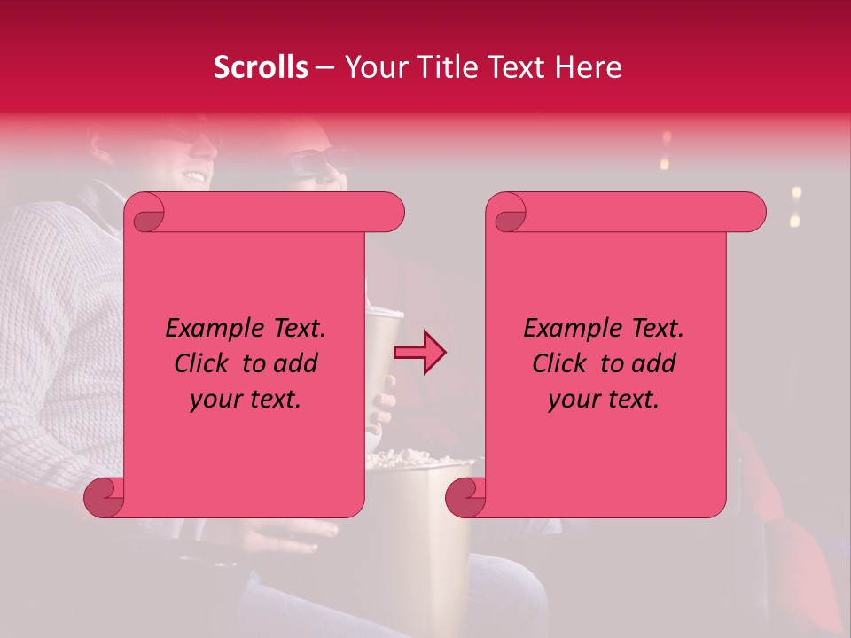 Enjoyment Comfortable Watching PowerPoint Template