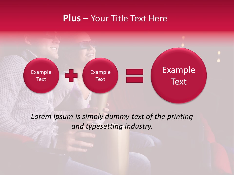 Enjoyment Comfortable Watching PowerPoint Template
