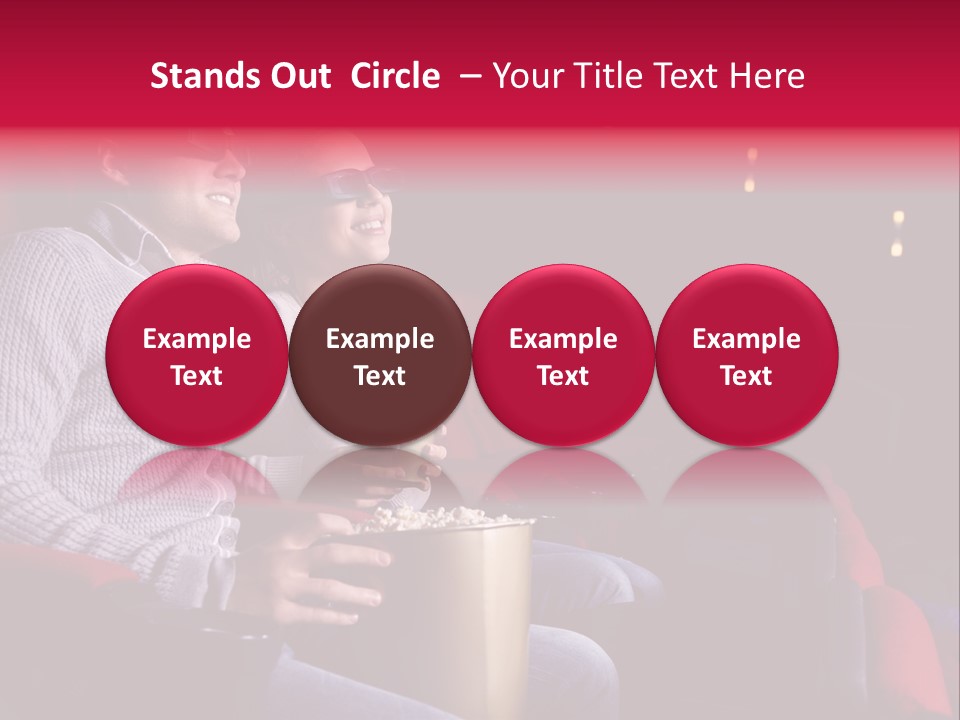 Enjoyment Comfortable Watching PowerPoint Template