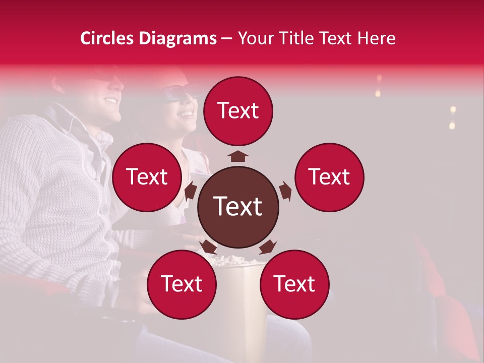 Enjoyment Comfortable Watching PowerPoint Template