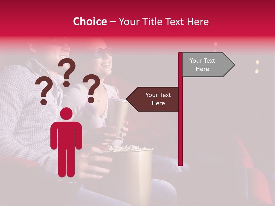 Enjoyment Comfortable Watching PowerPoint Template