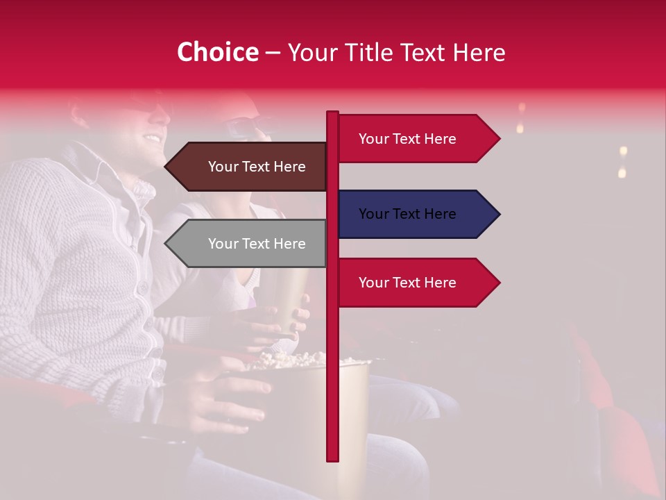 Enjoyment Comfortable Watching PowerPoint Template