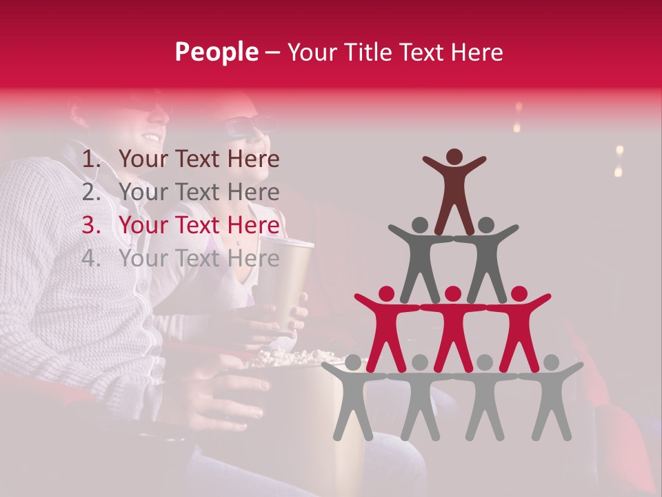 Enjoyment Comfortable Watching PowerPoint Template