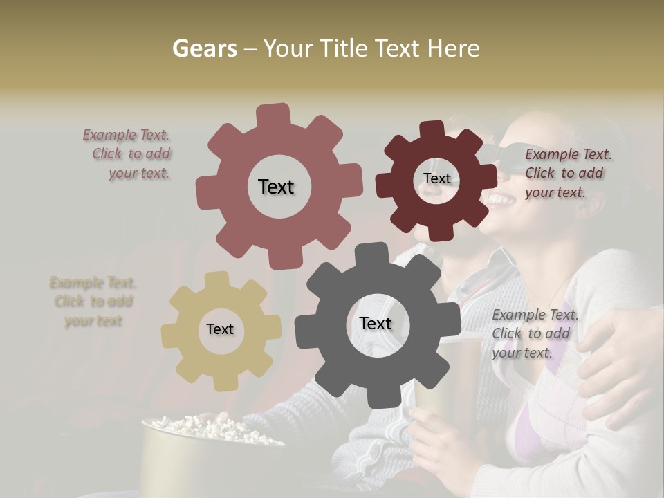 Entertainment Dark Black PowerPoint Template