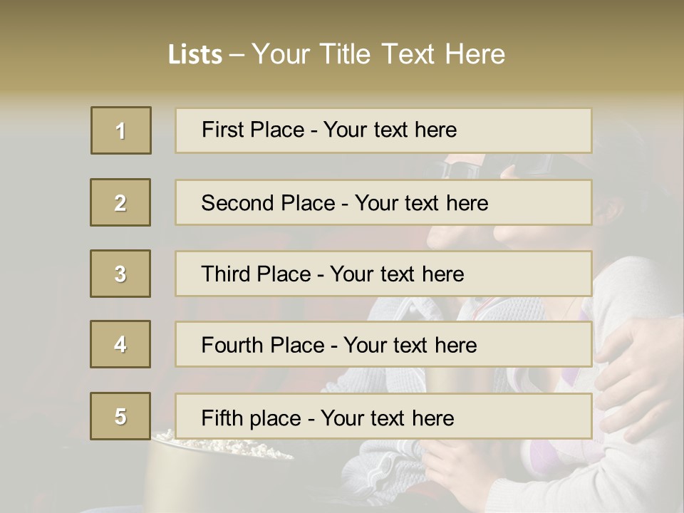 Entertainment Dark Black PowerPoint Template