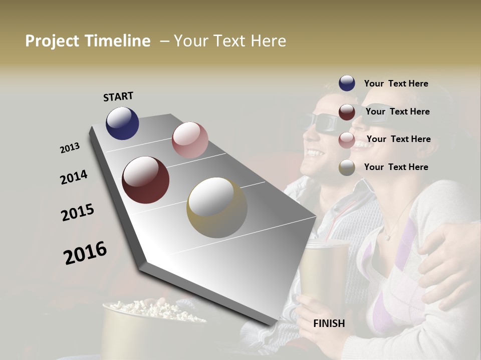 Entertainment Dark Black PowerPoint Template
