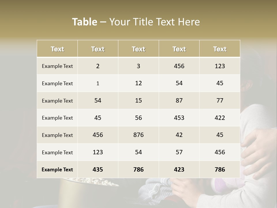 Entertainment Dark Black PowerPoint Template