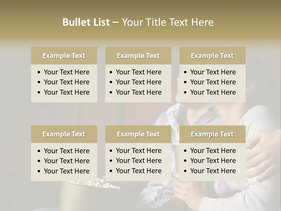 Entertainment Dark Black PowerPoint Template